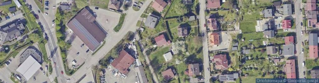 Zdjęcie satelitarne Zakałd Usługowo Handlowy