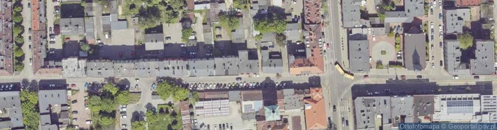 Zdjęcie satelitarne Zakł Handl Usł Sandra B Osiadacz B Brandys H Wolski