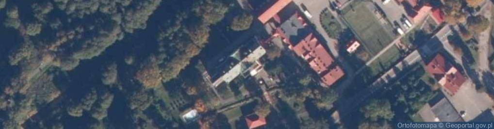 Zdjęcie satelitarne Zakład Aktywności Zawodowej w Czarnem