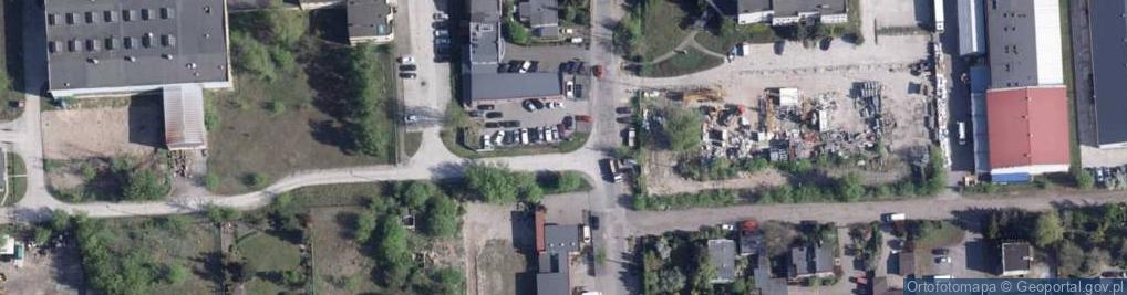 Zdjęcie satelitarne Zakład Automatyki i Aparatury Kontrolno Pomiarowej