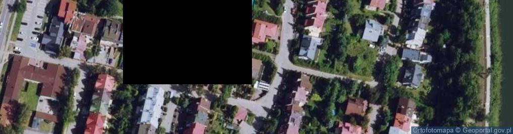 Zdjęcie satelitarne Zakład Badań Nieniszczących