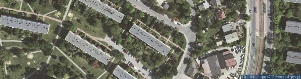 Zdjęcie satelitarne Zakład Badawczo Projektowy Geoconsulting