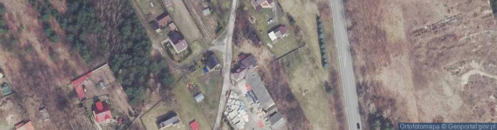 Zdjęcie satelitarne Zakład Betoniarski Wąchocki Stanisław