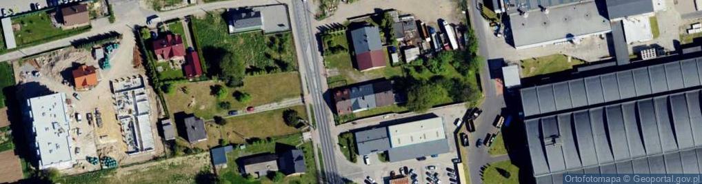 Zdjęcie satelitarne Zakład Blacharstwa Pojazdowego