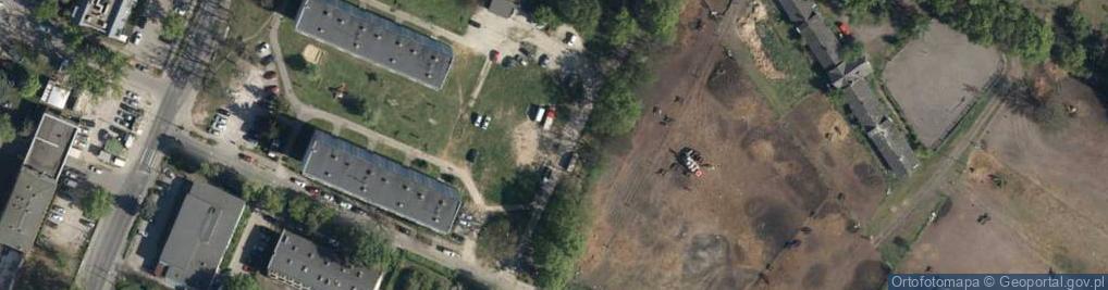 Zdjęcie satelitarne Zakład Budownictwa Ogólnego Pazuniak Stanisław
