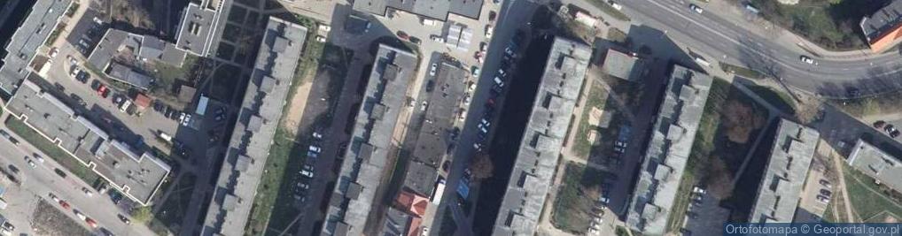 Zdjęcie satelitarne Zakład Ciastkarsko Piekarski Mielnik
