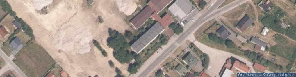 Zdjęcie satelitarne Zakład Doskonalenia Zawodowego w Łodzi Centrum Kształcenia Zawodowego w Przedborzu Oddział Terenowy