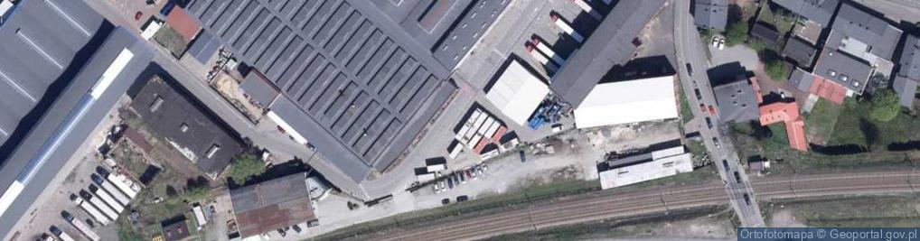 Zdjęcie satelitarne Zakład Dostaw Nośników Energetycznych