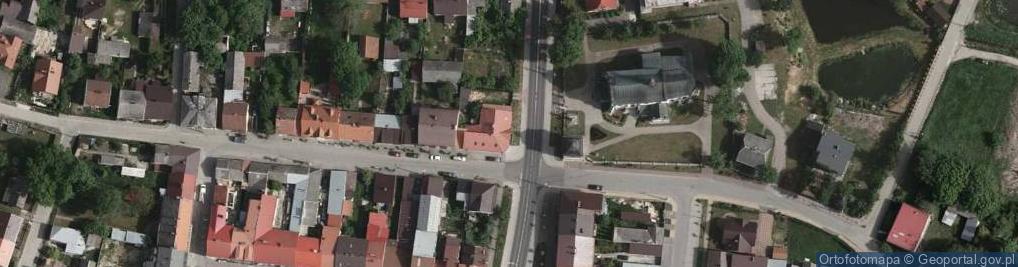 Zdjęcie satelitarne Zakład Drzewny Palisada Zaklików J Ziółkowski A Miłkowska G Szot