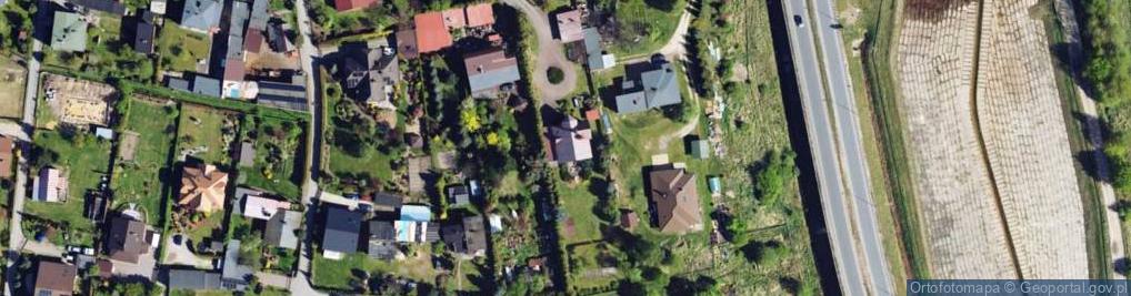 Zdjęcie satelitarne Zakład Drzewny Wyrazów