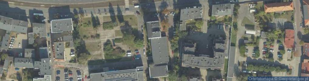 Zdjęcie satelitarne Zakład Działalności Gospodarczej Biuro Usług Projektowania i Szacowania Nieruchomości Marek Stranc