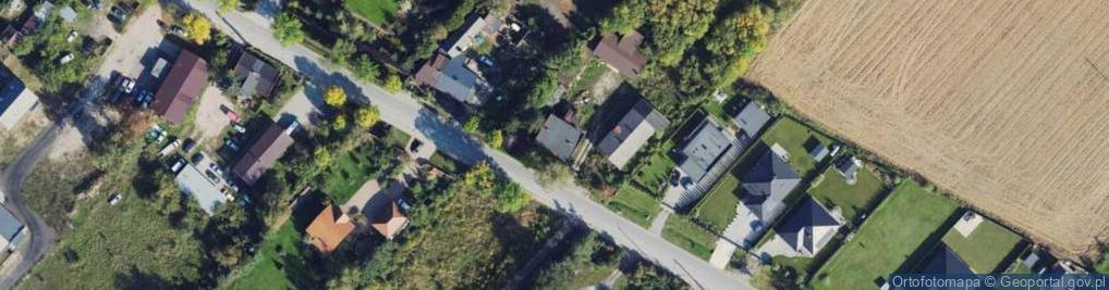 Zdjęcie satelitarne Zakład Eksploatacji Kruszywa Nowak Danuta