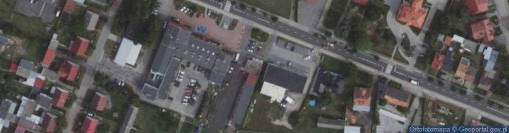 Zdjęcie satelitarne Zakład Eksploatacji Urządzeń Komunalnych
