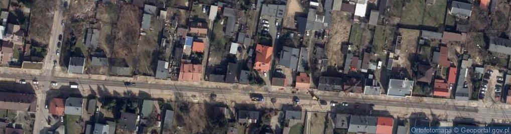 Zdjęcie satelitarne Zakład Elektromechaniki Pojazdowej Elektrocar