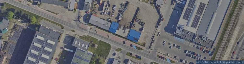 Zdjęcie satelitarne Zakład Elektroniki i Automatyki Chip Romuald Kwieciński