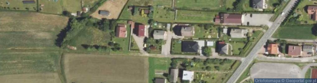 Zdjęcie satelitarne Zakład Fryzierski