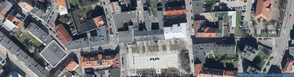 Zdjęcie satelitarne Zakład Fryzjerski Kałuża Renata