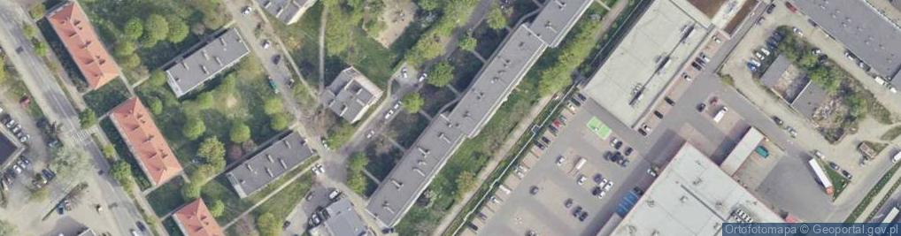 Zdjęcie satelitarne Zakład Fryzjerski "Monika"