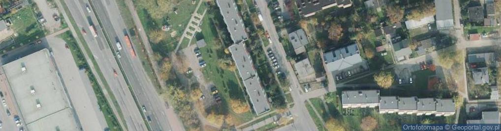 Zdjęcie satelitarne Zakład Fryzjesrski Sylwia