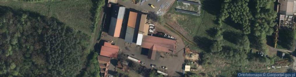 Zdjęcie satelitarne Zakład Galwanizacyjny Elżbieta Gajęcka