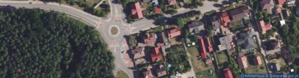 Zdjęcie satelitarne Zakład Gastronomiczny Łukaszówka Maria Łukaszewicz Ewa Basińska Maciej Basiński