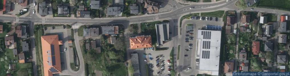 Zdjęcie satelitarne Zakład Gospodarki Komunalnej w Radlinie