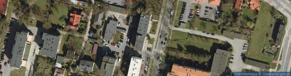 Zdjęcie satelitarne Zakład Gospodarki Mieszkaniowej w Łowiczu