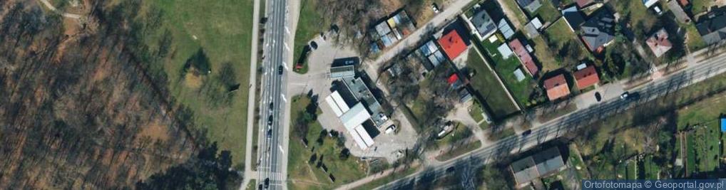 Zdjęcie satelitarne Zakład Handlowo Usługowo Produkcyjny Arex Maria Załęczna Krzysztof Mielczarek