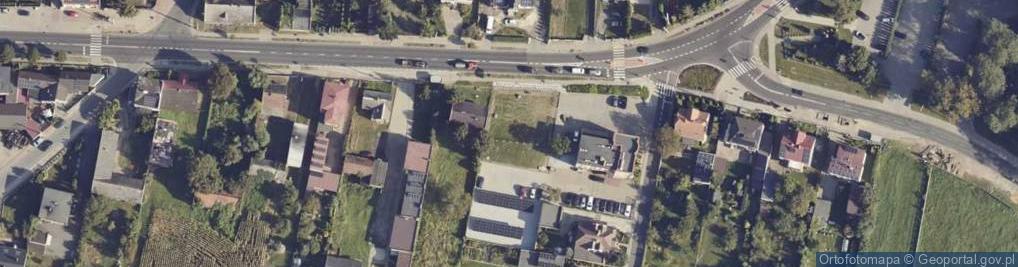 Zdjęcie satelitarne Zakład Handlowo Usługowy Handel Detal Art Przem i Usł Mal A i A Dolata