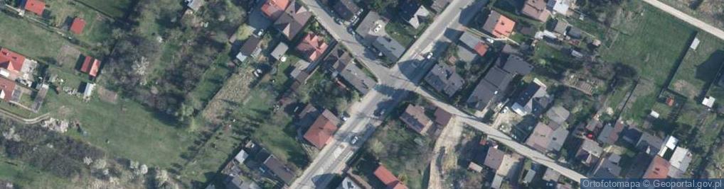 Zdjęcie satelitarne Zakład Handlowo Usługowy Kazibudzki Edward Kazibudzka Danuta