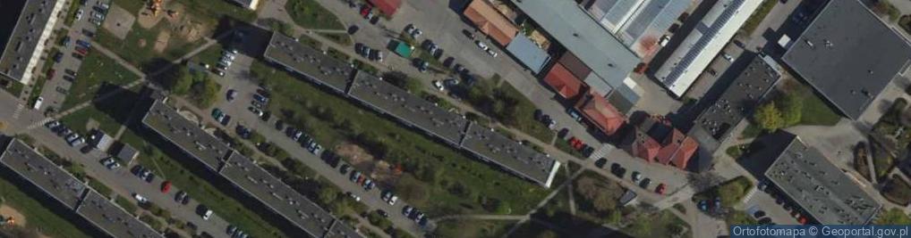 Zdjęcie satelitarne Zakład Handlowo Usługowy Schreiber Kazimierz