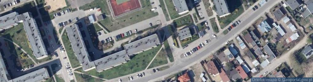 Zdjęcie satelitarne Zakład Handlowo Usługowy