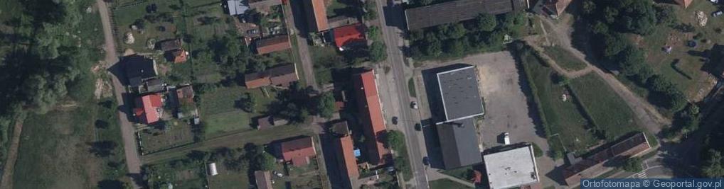 Zdjęcie satelitarne Zakład Handlowo Usługowy