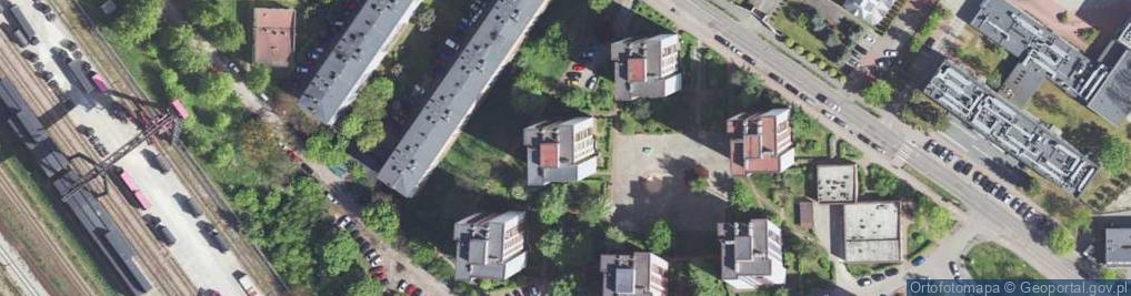 Zdjęcie satelitarne Zakład Handlowo Usługowy