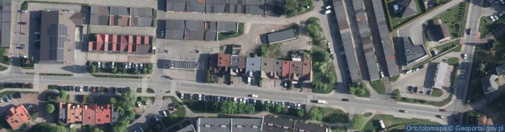 Zdjęcie satelitarne Zakład Handlowo Usługowy