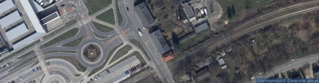 Zdjęcie satelitarne Zakład Handlowo Usługowy