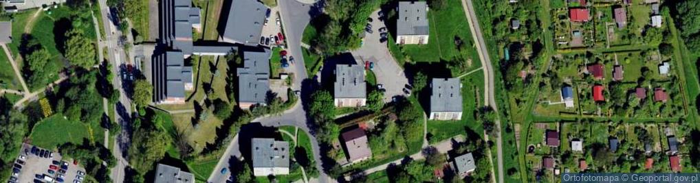 Zdjęcie satelitarne Zakład Handlowy Eksport Import