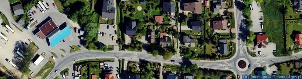 Zdjęcie satelitarne Zakład Handlowy