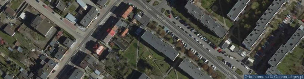 Zdjęcie satelitarne Zakład Handlowy