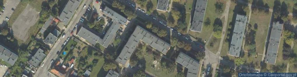 Zdjęcie satelitarne Zakład Higieny i Ochrony przed Szkodnikami Hops Mirosław Suwik Mirosław Majewski