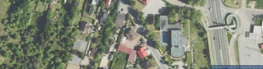 Zdjęcie satelitarne Zakład Instalacji WK, Co, Gaz Dariusz Wachowski