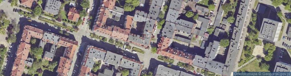 Zdjęcie satelitarne Zakład Instalacyjny Wod Kan Gaz i Co