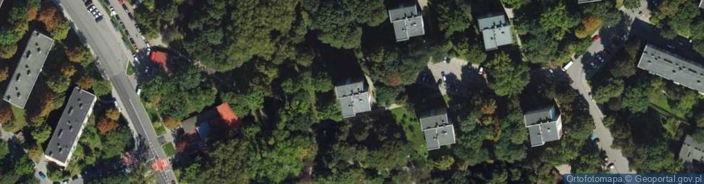 Zdjęcie satelitarne Zakład Inwestycji i Budownictwa Inwbud w Likwidacji