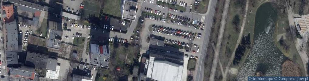 Zdjęcie satelitarne Zakład Inwestycji Miejskich P Orleański M Orleańska