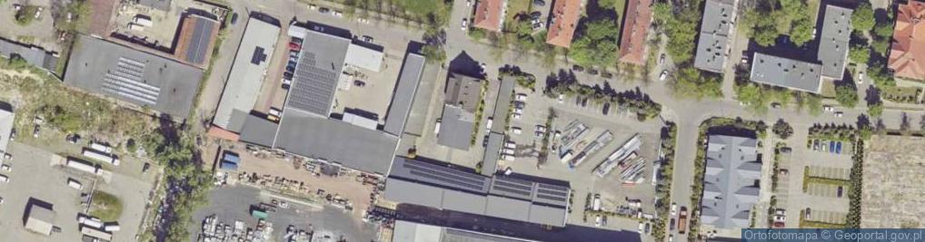 Zdjęcie satelitarne Zakład Inżynierii Ruchu w Sylwestrzak i Spółka