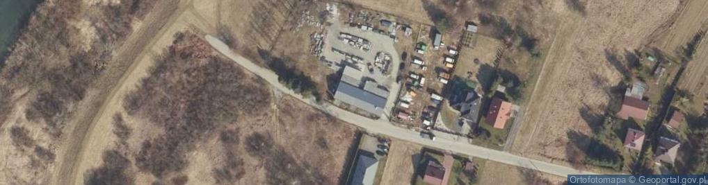 Zdjęcie satelitarne Zakład Kamieniarsk0 Sztukatorski MGR Inż