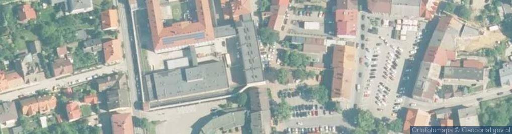 Zdjęcie satelitarne Zakład Karny w Wadowicach