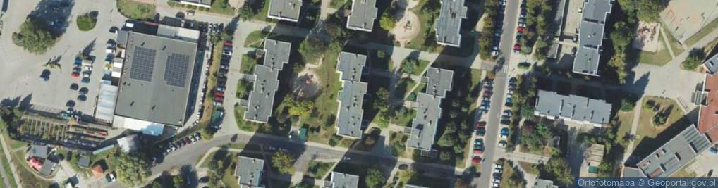 Zdjęcie satelitarne Zakład Kominiarski