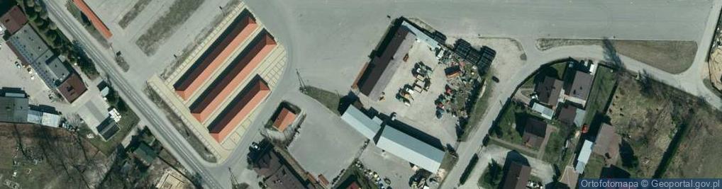 Zdjęcie satelitarne Zakład Komunalny w Sokołowie Małopolskim