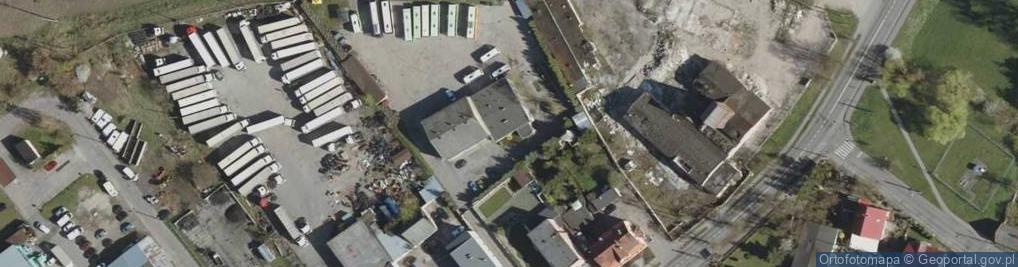 Zdjęcie satelitarne Zakład Komunikacji Miejskiej